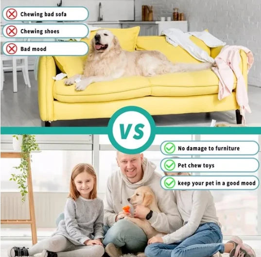 Wagisk snuffle mat for small dogs reduces destructive chewing and improves pet mood at home